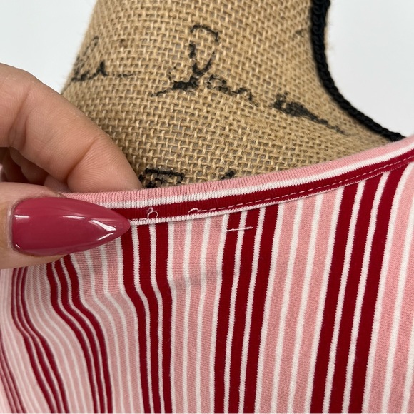 MATILDA JANE Heart To Heart Bookworm Striped Maxi Long Dress Sz Small Mommy & Me - Picture 13 of 15